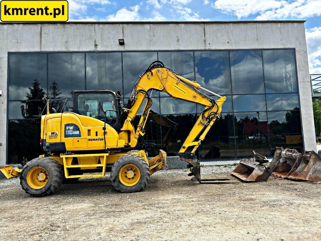 Komatsu PW 118 MR-8 轮式挖掘机