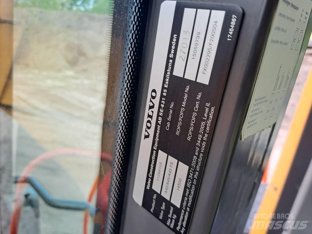 Volvo A45G 铰接式自卸车