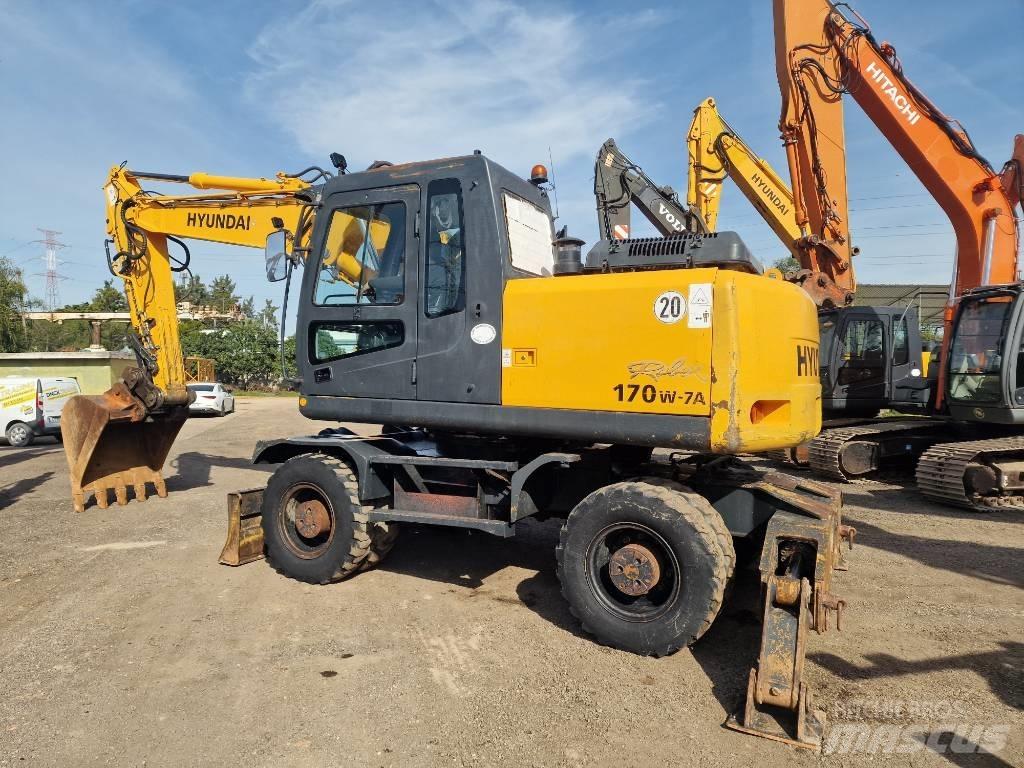Hyundai R 170 W 轮式挖掘机