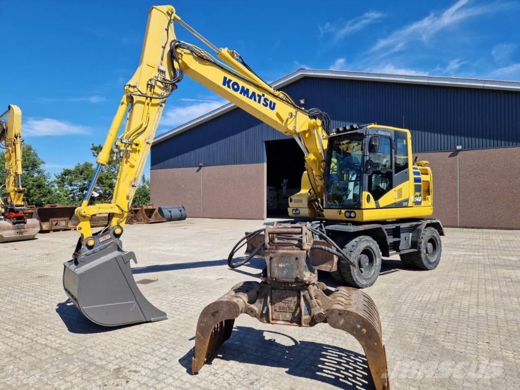 Komatsu PW 148-11 轮式挖掘机