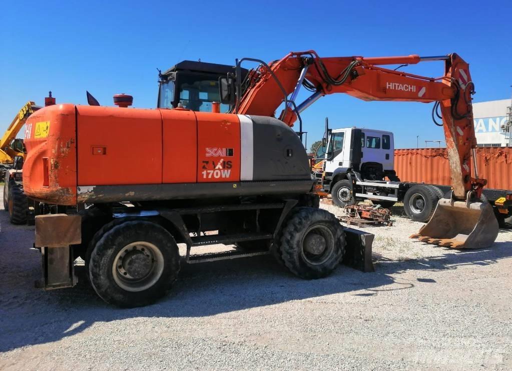 Hitachi ZX 170 W-3 轮式挖掘机