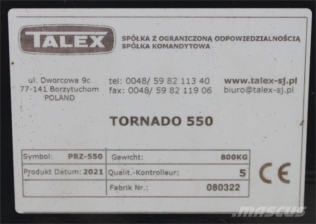 Talex Tornado 550 犁耙和摊草机
