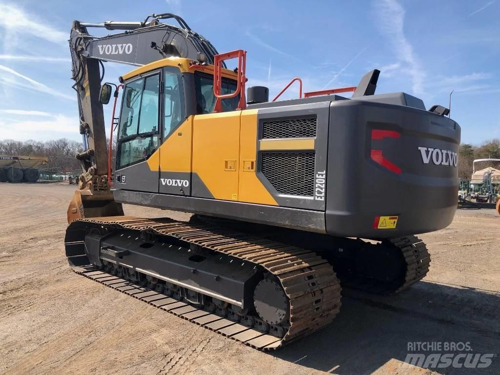 Volvo EC220EL 中型挖掘机