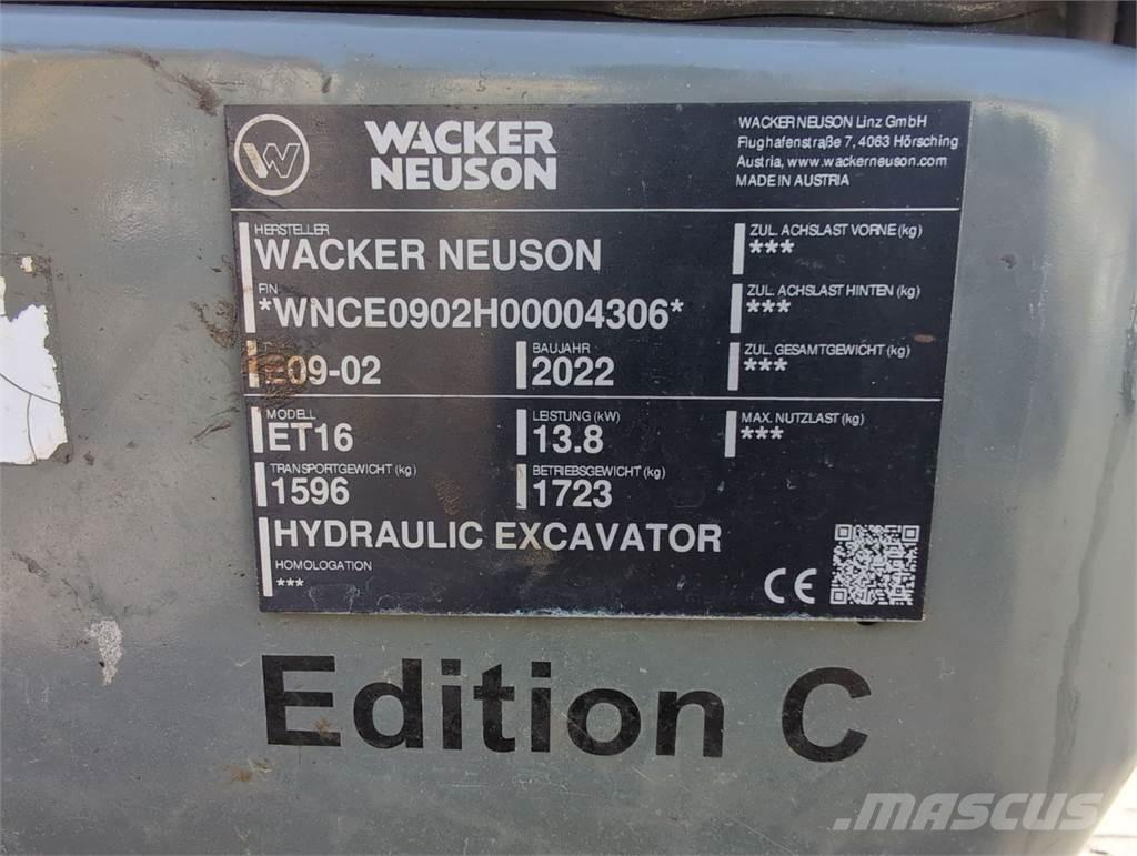 Wacker Neuson ET16 履带挖掘机