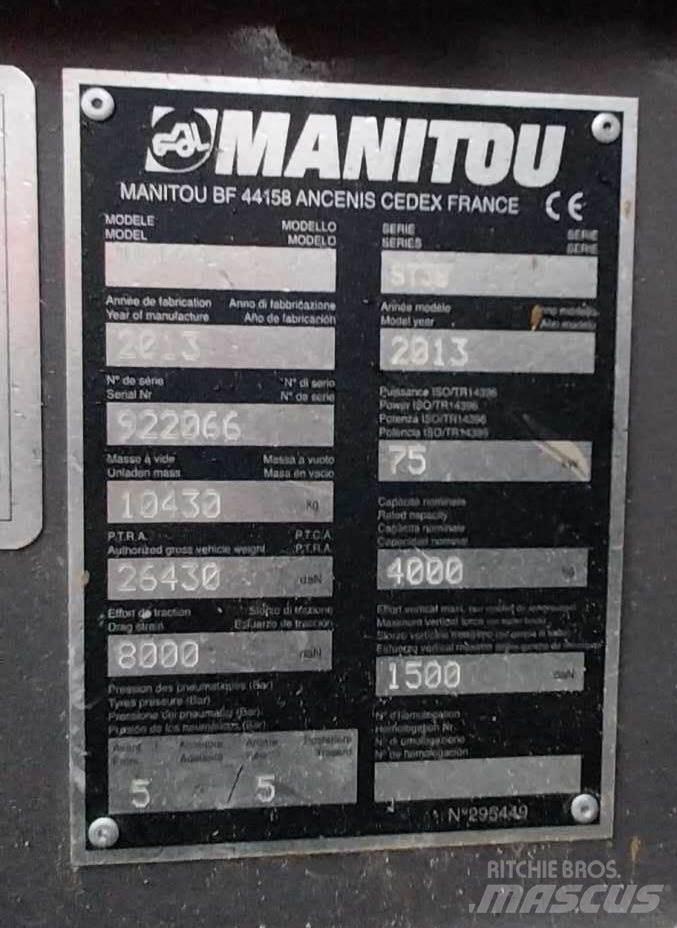 Manitou MT1440 伸缩臂叉装车|叉装车