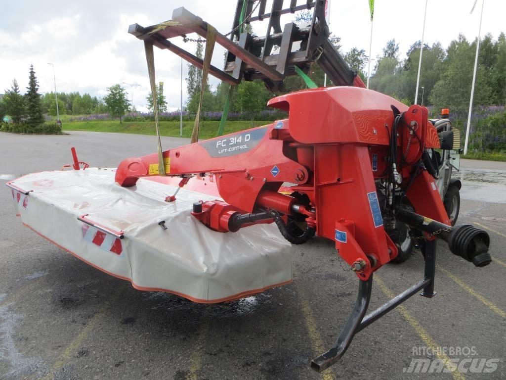Kuhn FC 314 D-FF 割草调节装置