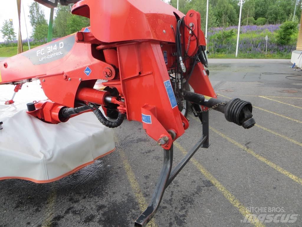 Kuhn FC 314 D-FF 割草调节装置