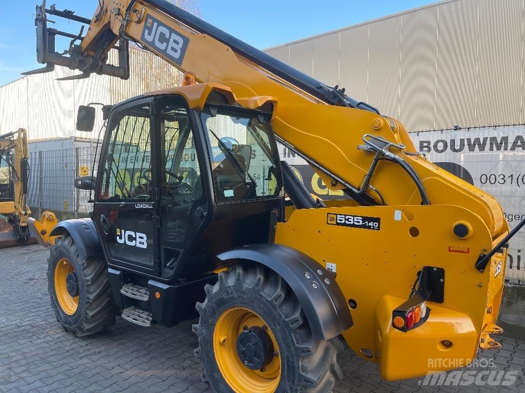 JCB 535-140 Hiviz 伸缩臂叉装车|叉装车