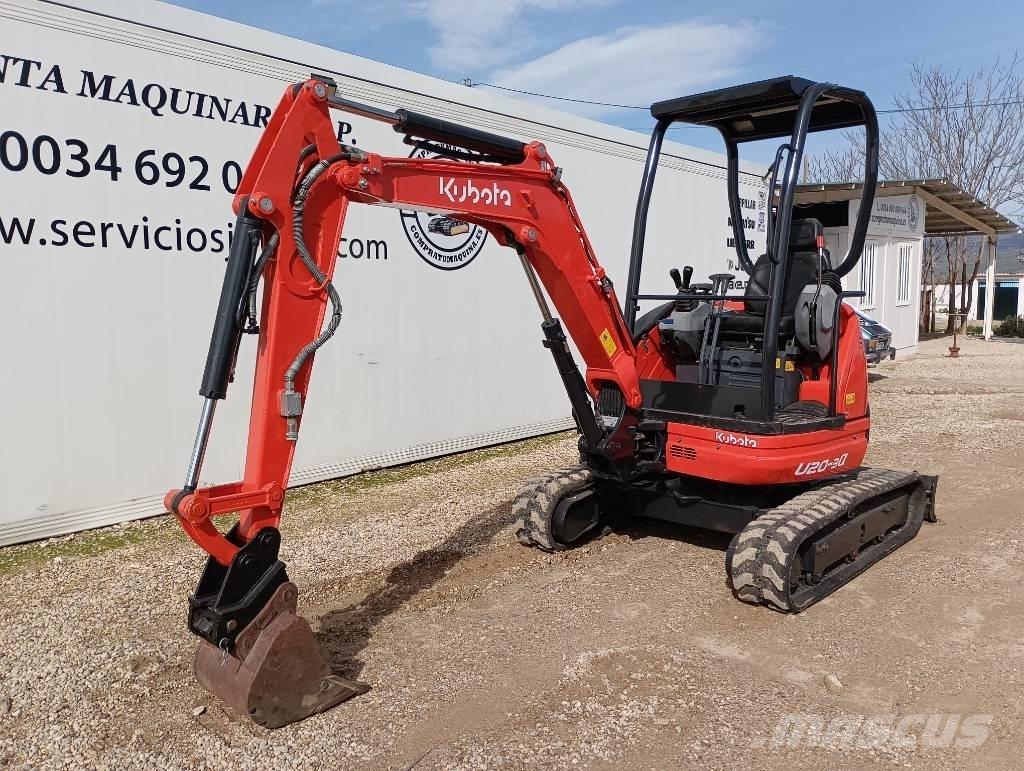 Kubota U 20-3 小型挖掘机