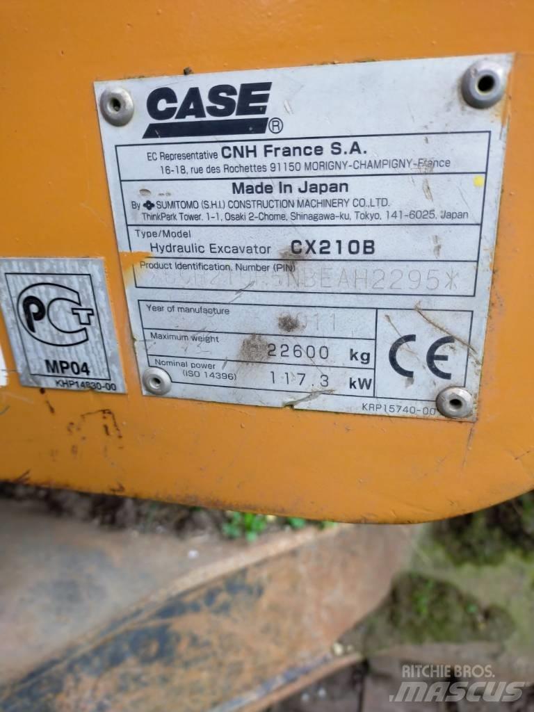 CASE 210 CX B 履带挖掘机