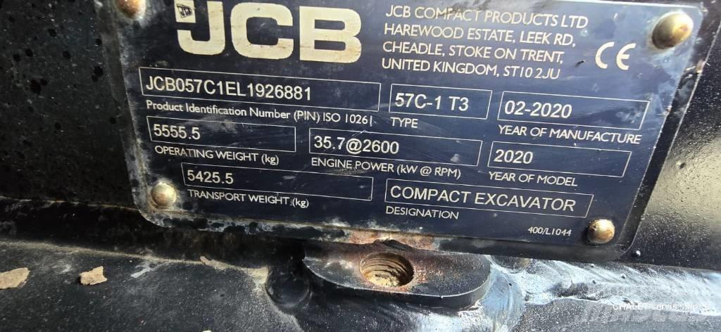 JCB 57 C-1 小型挖掘机