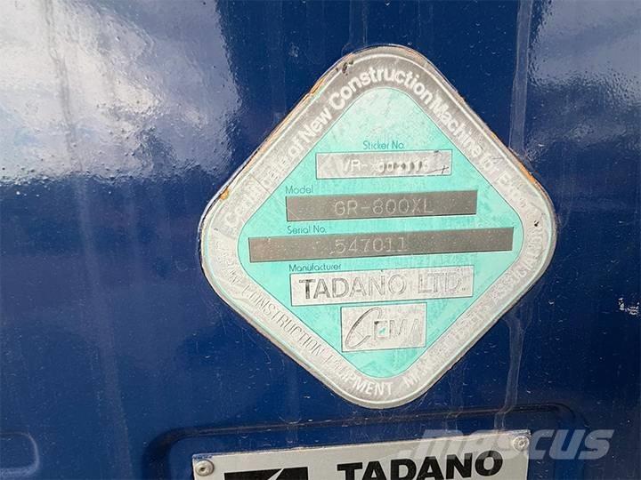 Tadano GR 800 XL-1 越野轮胎起重机︳越野吊︳越野起重机︳移动式起重机