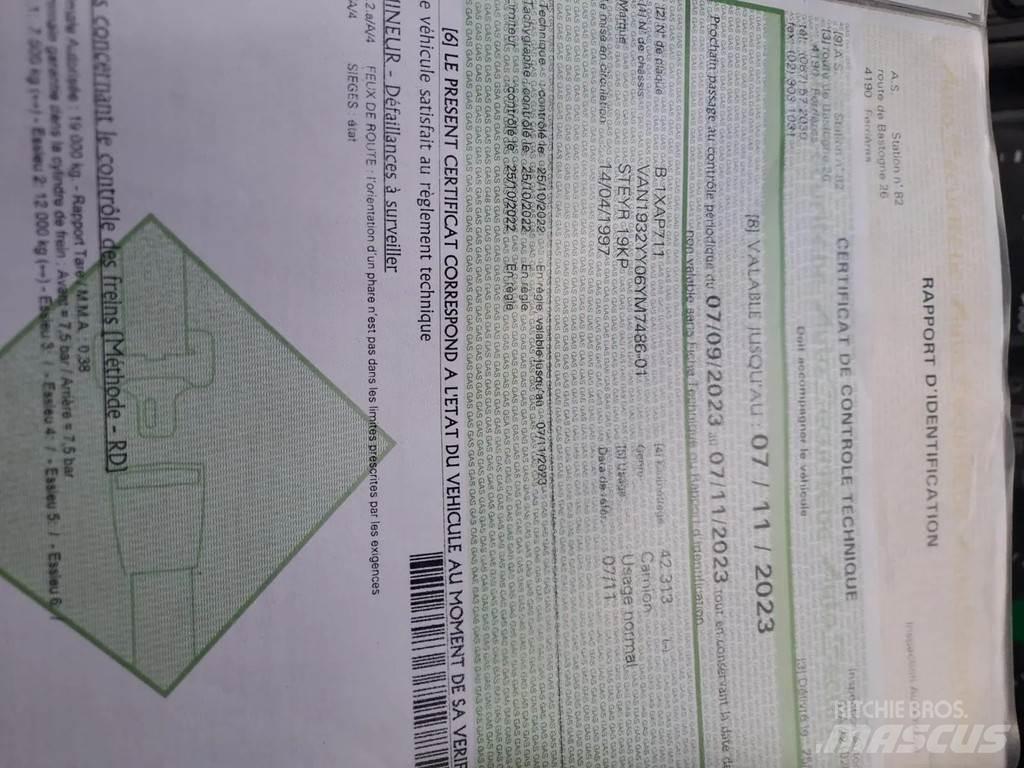 Steyr 19KP 工程吊钩车