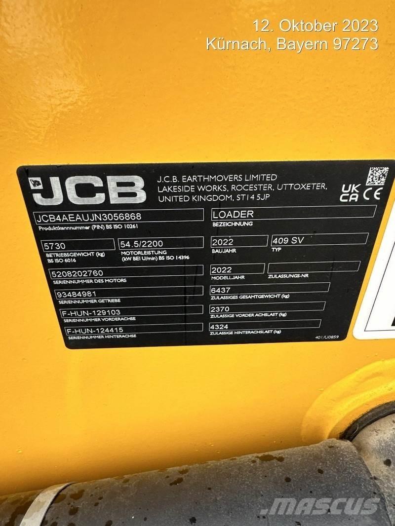 JCB 409 轮式装载机