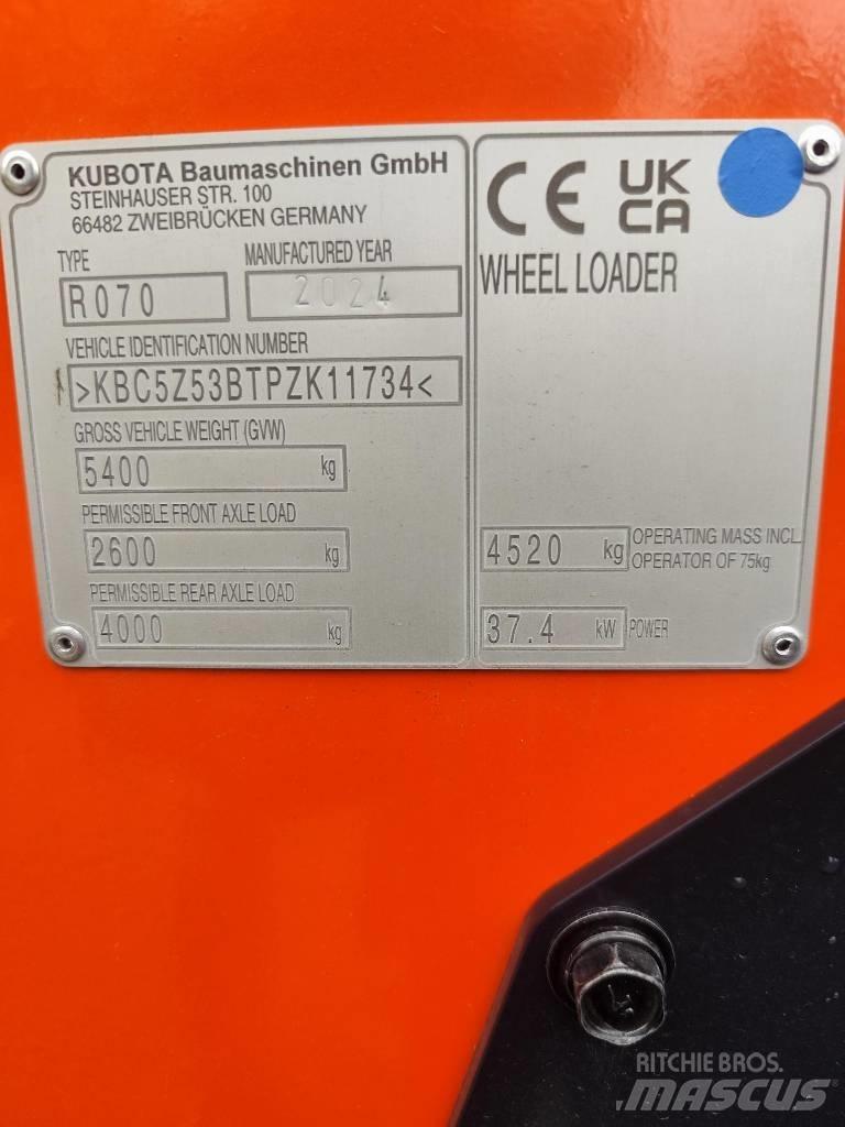 Kubota R 070 轮式装载机