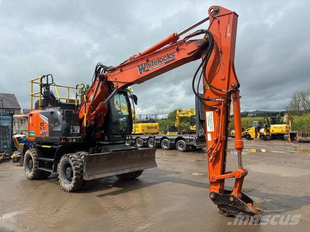 Hitachi ZX 155 W-7 中型挖掘机