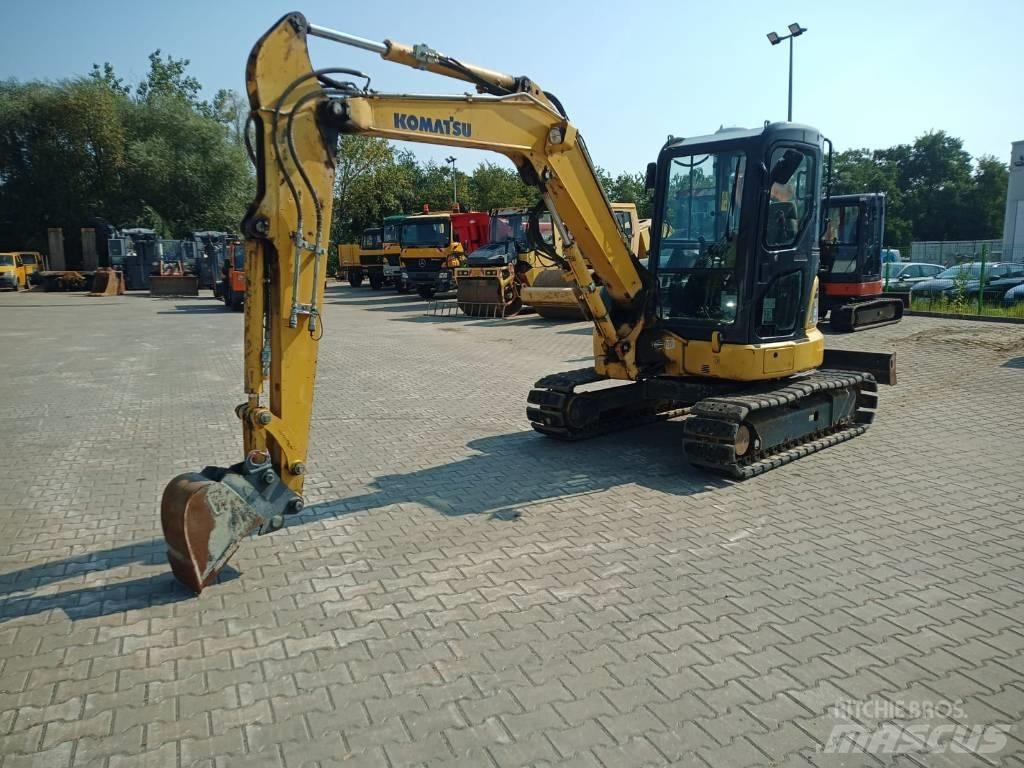 Komatsu PC 55 MR 小型挖掘机