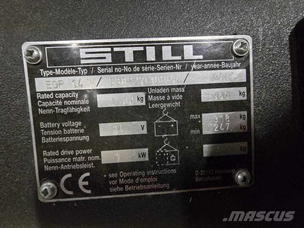 Still EGP 14 手推堆垛车