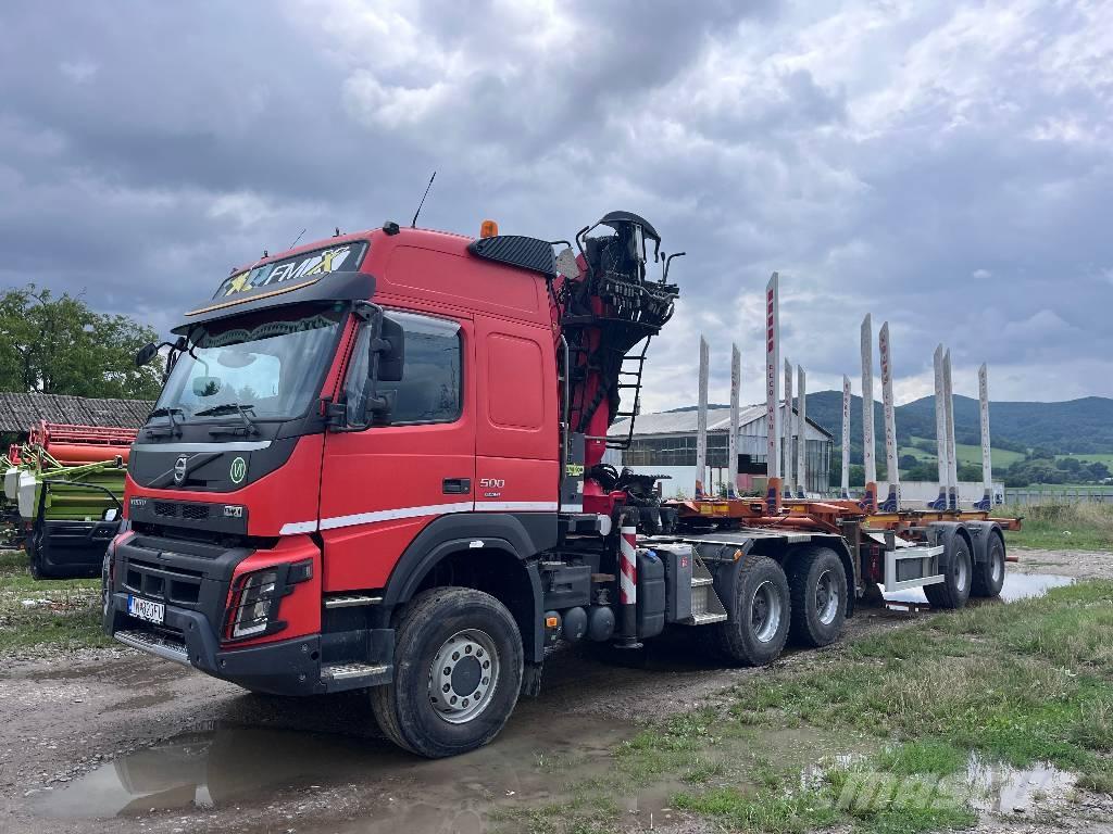 Volvo FMX 500 木材运输车