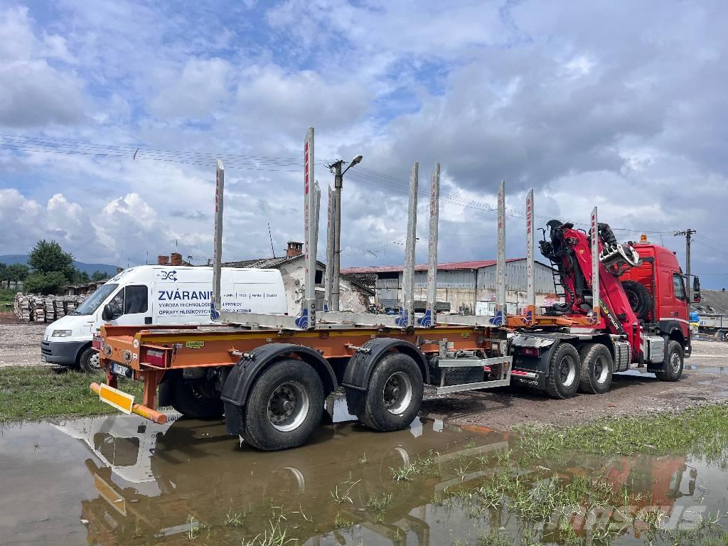 Volvo FMX 500 木材运输车