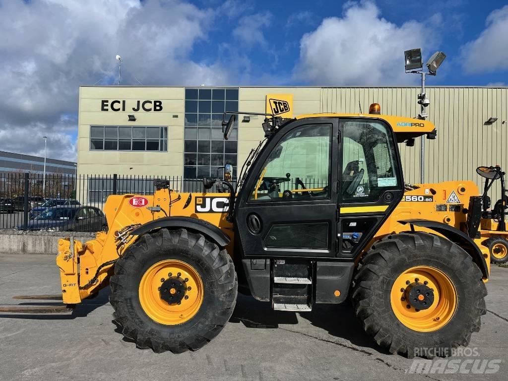 JCB 560-80 AGRI PRO 伸缩臂叉装车|叉装车