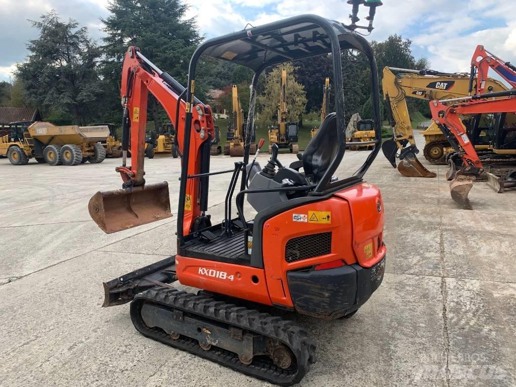 Kubota KX 018-4 小型挖掘机