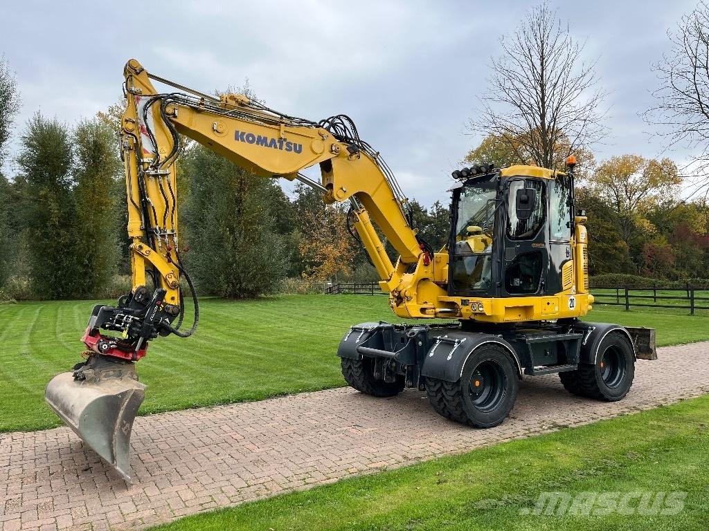 Komatsu PW 118 轮式挖掘机