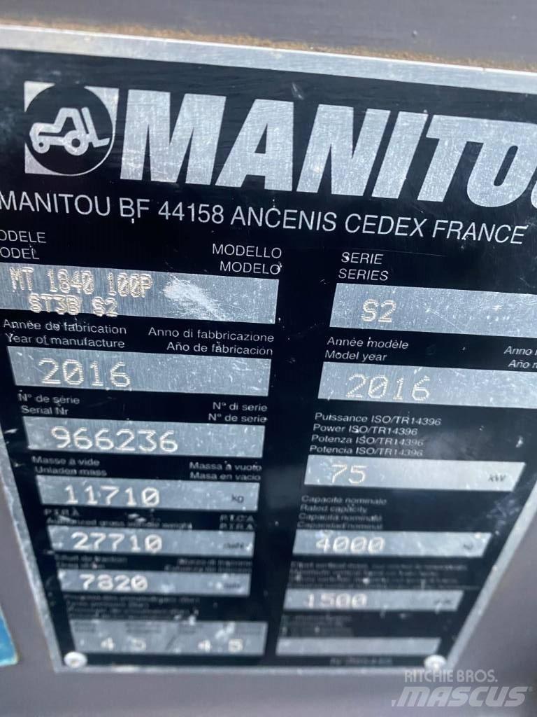Manitou MT 1840 伸缩臂叉装车|叉装车