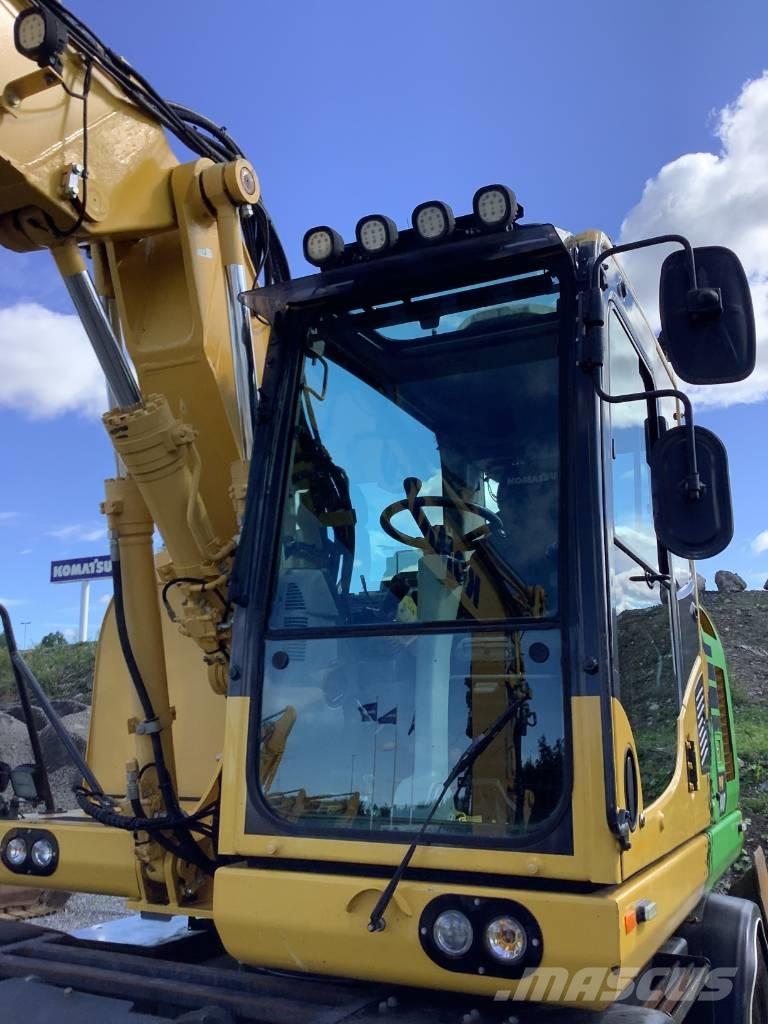 Komatsu PW148-10 轮式挖掘机