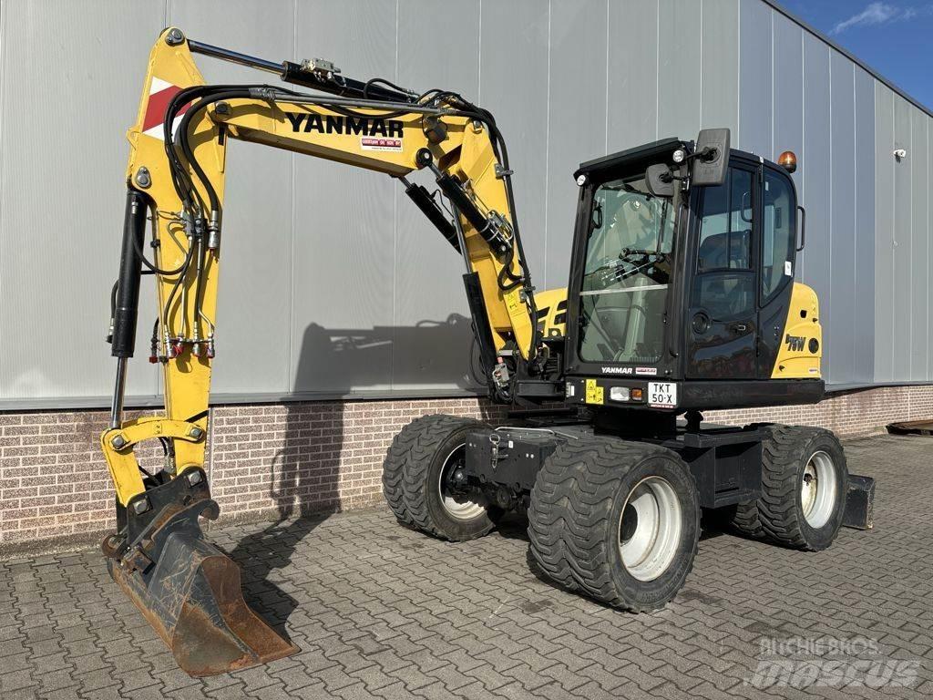 Yanmar B75W 轮式挖掘机