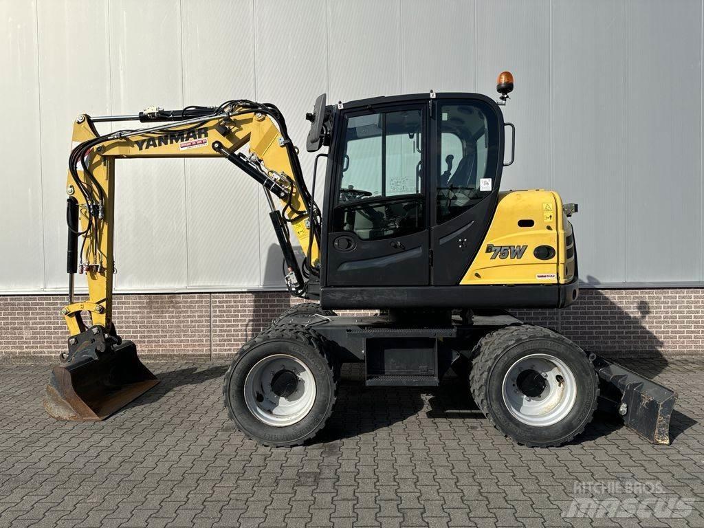 Yanmar B75W 轮式挖掘机