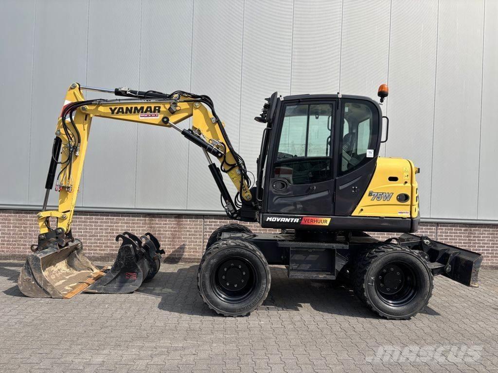 Yanmar B75W 轮式挖掘机