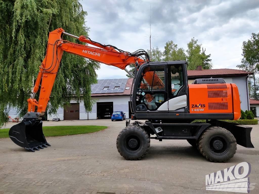 Hitachi ZX 140 W-5 轮式挖掘机