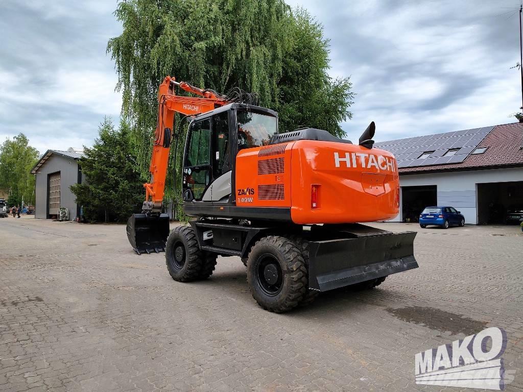 Hitachi ZX 140 W-5 轮式挖掘机