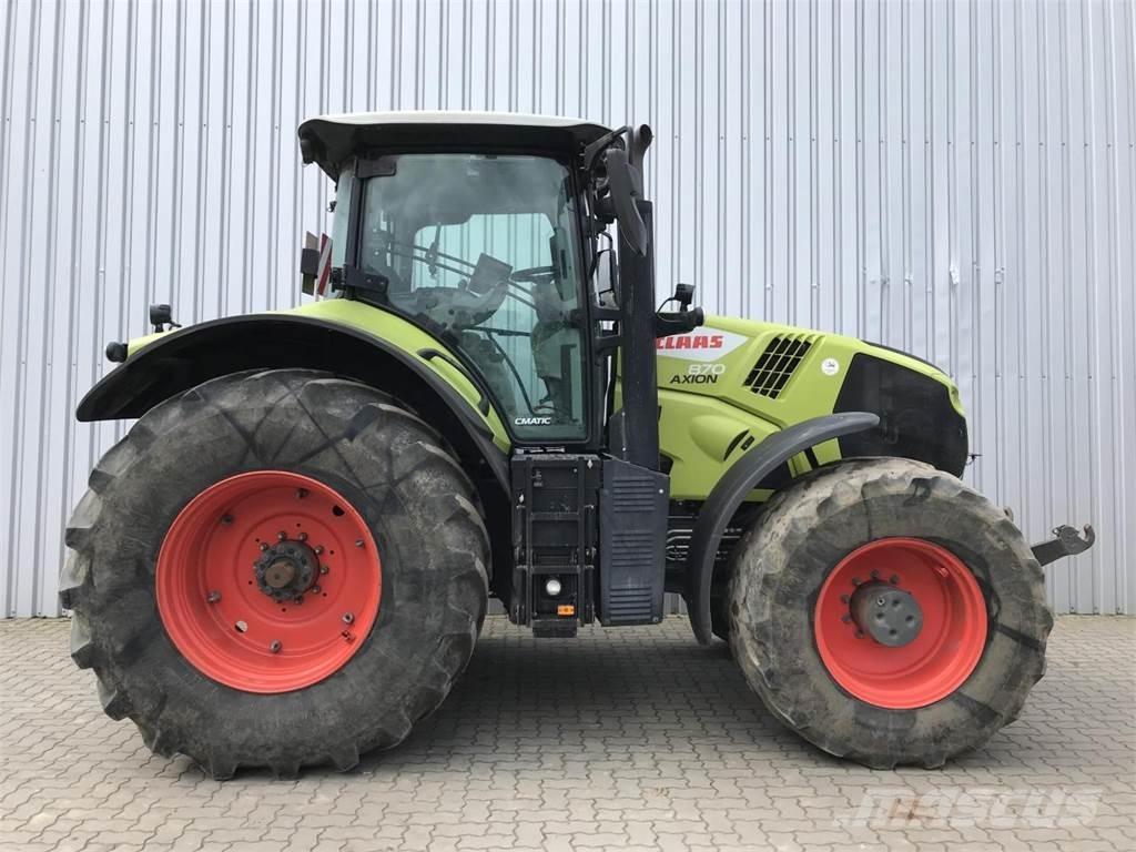 CLAAS Axion 870 拖拉机/农用车