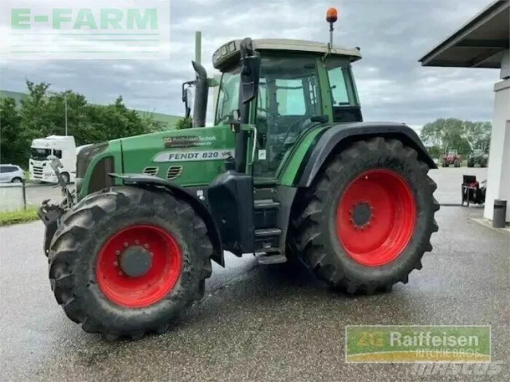 Fendt 820 vario 拖拉机/农用车