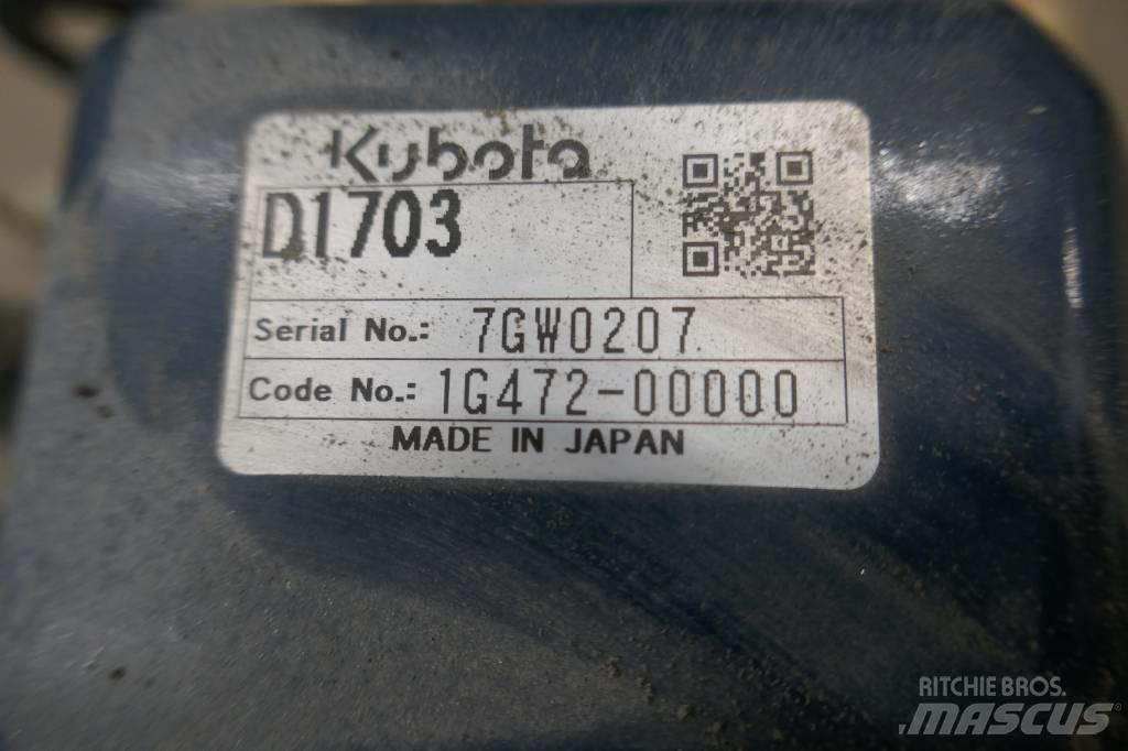 Kubota D 1703-EU1 发动机