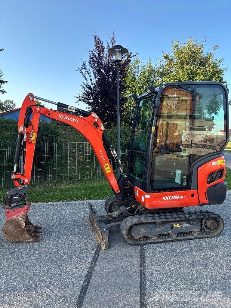 Kubota KX 019-4 小型挖掘机