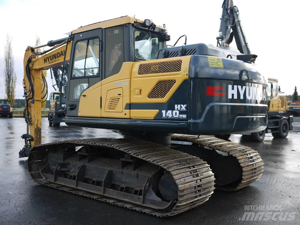 Hyundai HX 140 HW 履带挖掘机