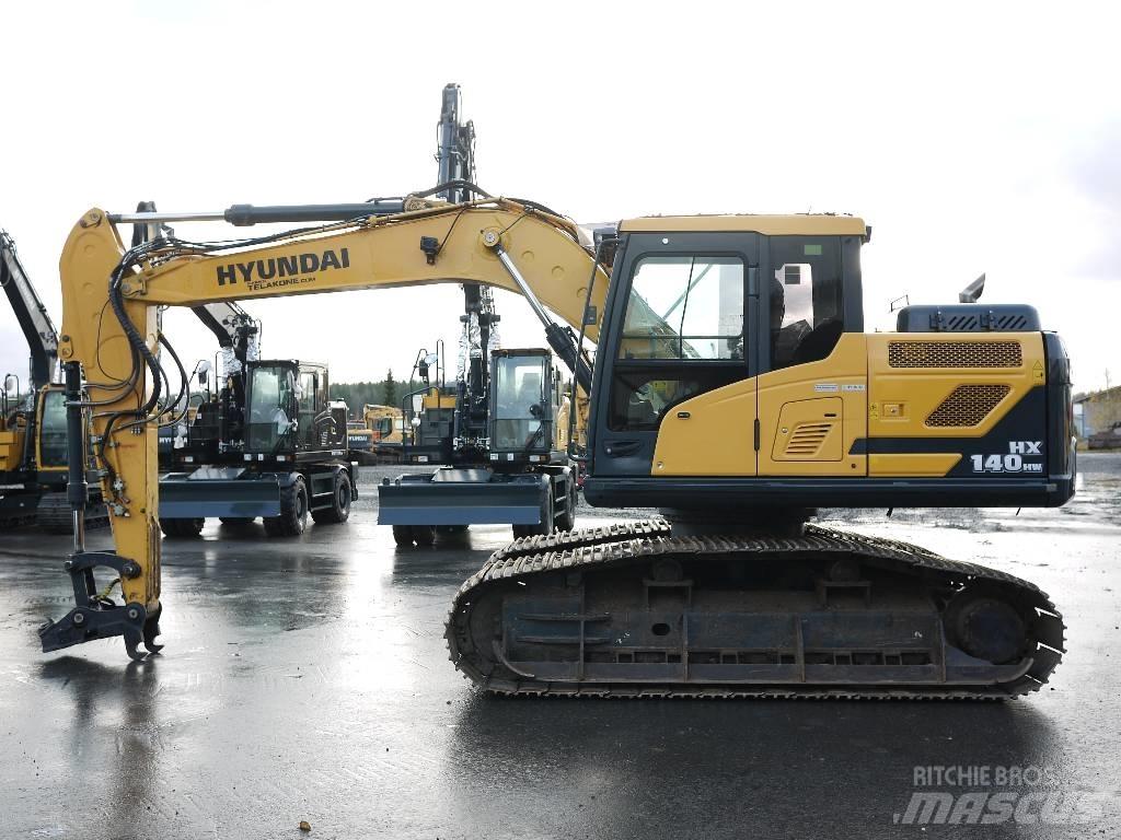 Hyundai HX 140 HW 履带挖掘机