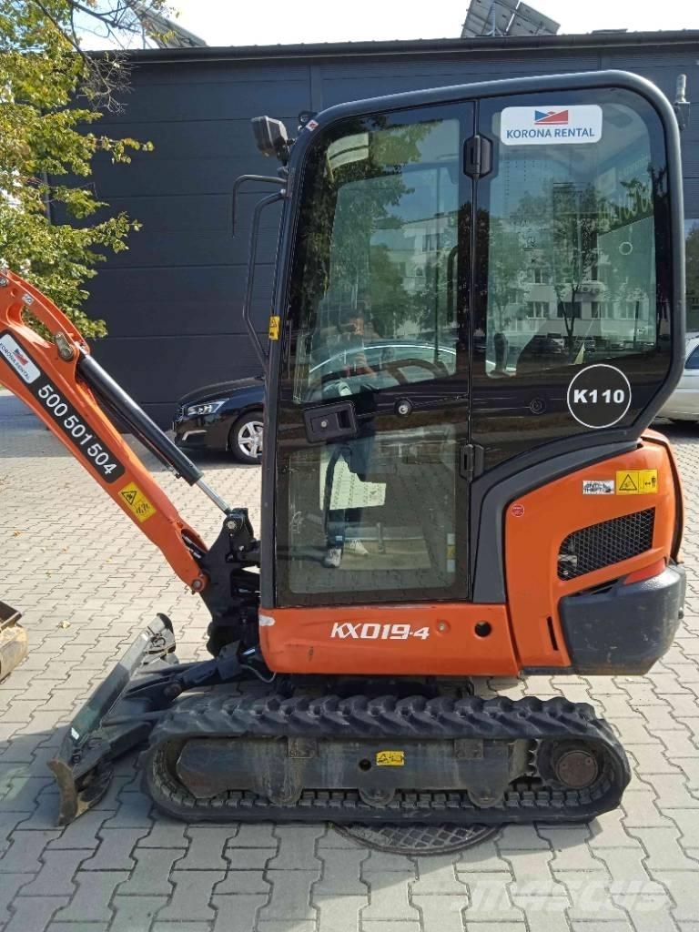 Kubota KX 019-4 小型挖掘机