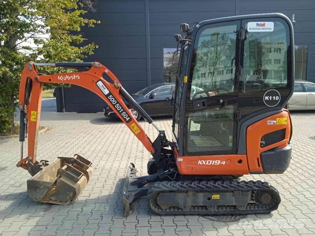 Kubota KX 019-4 小型挖掘机