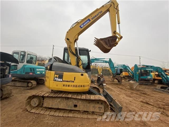 Komatsu pc78 履带挖掘机