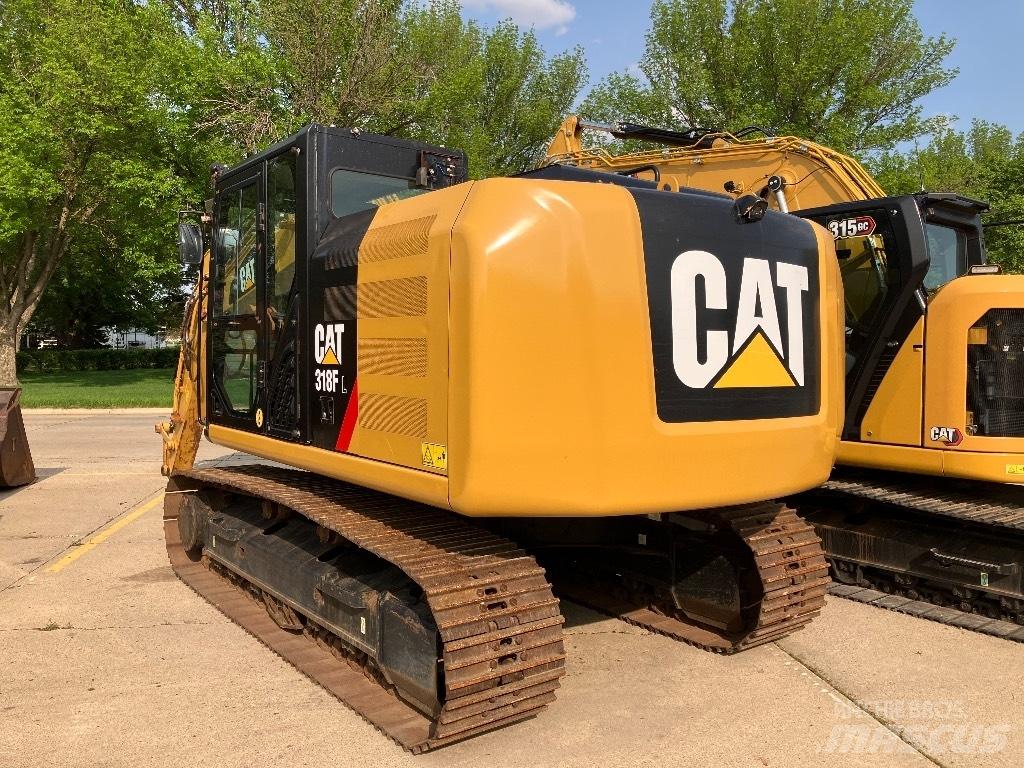CAT 318 FL 履带挖掘机