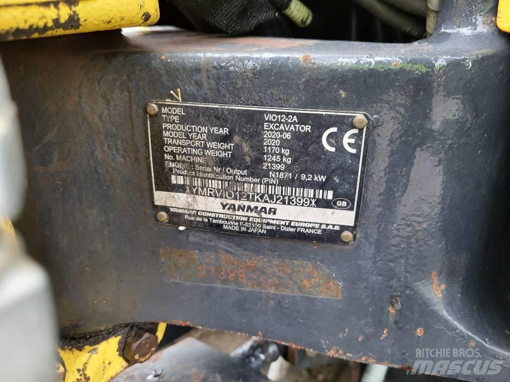 Yanmar VIO12 小型挖掘机