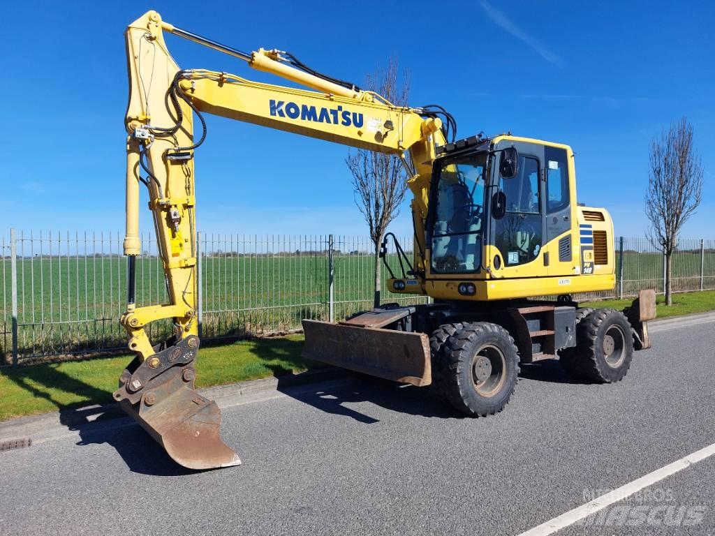Komatsu PW148-10 轮式挖掘机