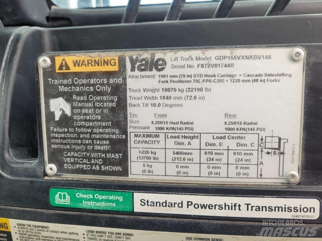 Yale GDP155VXNKBV148 其他叉车