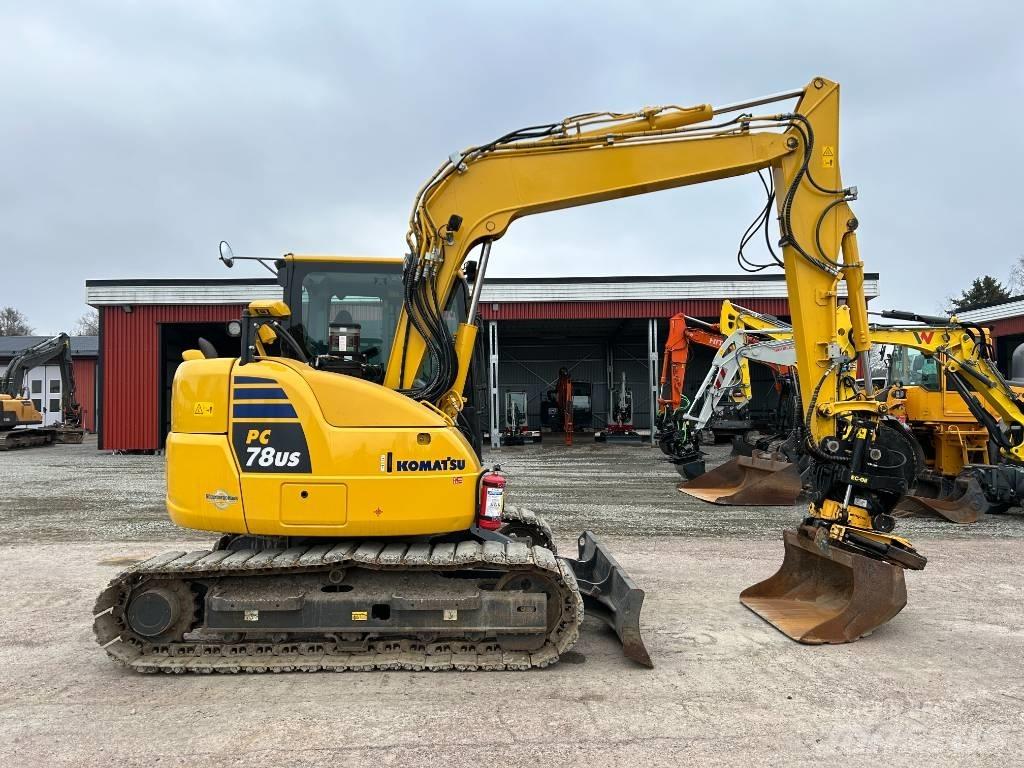 Komatsu PC78US-10 中型挖掘机