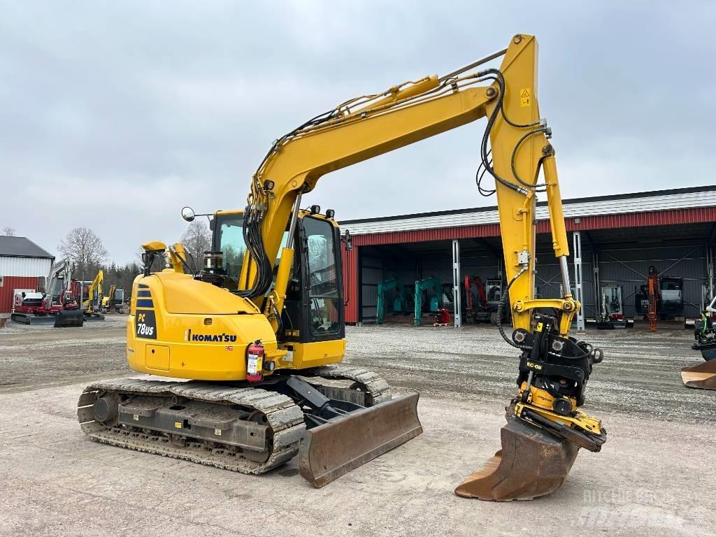 Komatsu PC78US-10 中型挖掘机