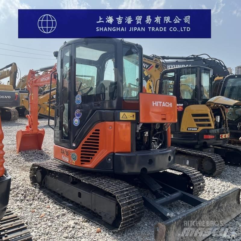 Hitachi ZX 50 U 小型挖掘机